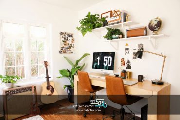 دفتر کار خانگی خود را می توانید در فضایی کوچک با ایده هایی که اینجا آمده به سادگی بسازید و در روزهای قرنطینه از خانه کار کنید